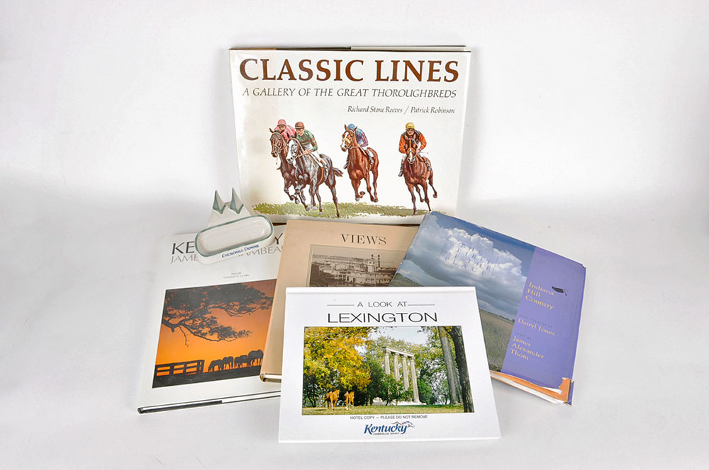 Collection of Kentucky Theme Coffee Table Books