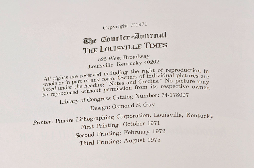 Collection of Kentucky Theme Coffee Table Books