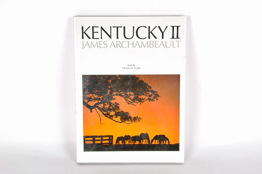 Collection of Kentucky Theme Coffee Table Books