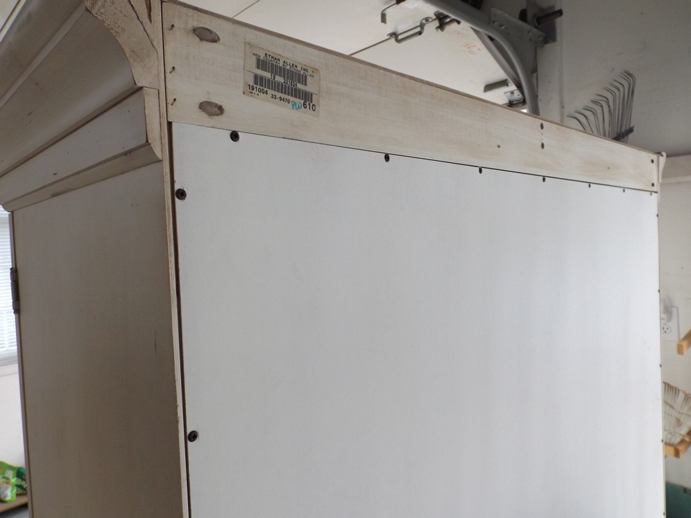 Ethan Allen "New Country" White-Painted Cabinet