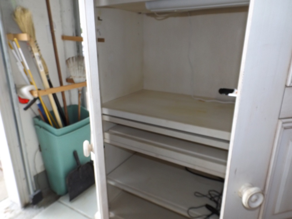 Ethan Allen "New Country" White-Painted Cabinet