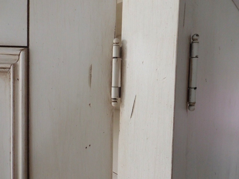 Ethan Allen "New Country" White-Painted Cabinet