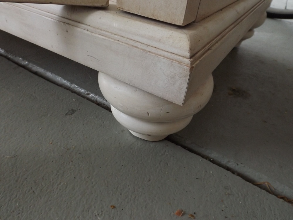 Ethan Allen "New Country" White-Painted Cabinet