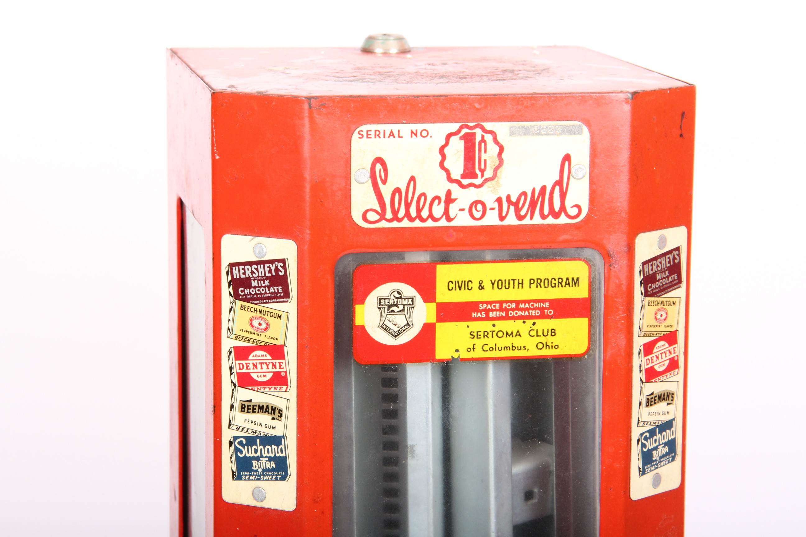Select-O-Vend Vintage Candy Dispenser