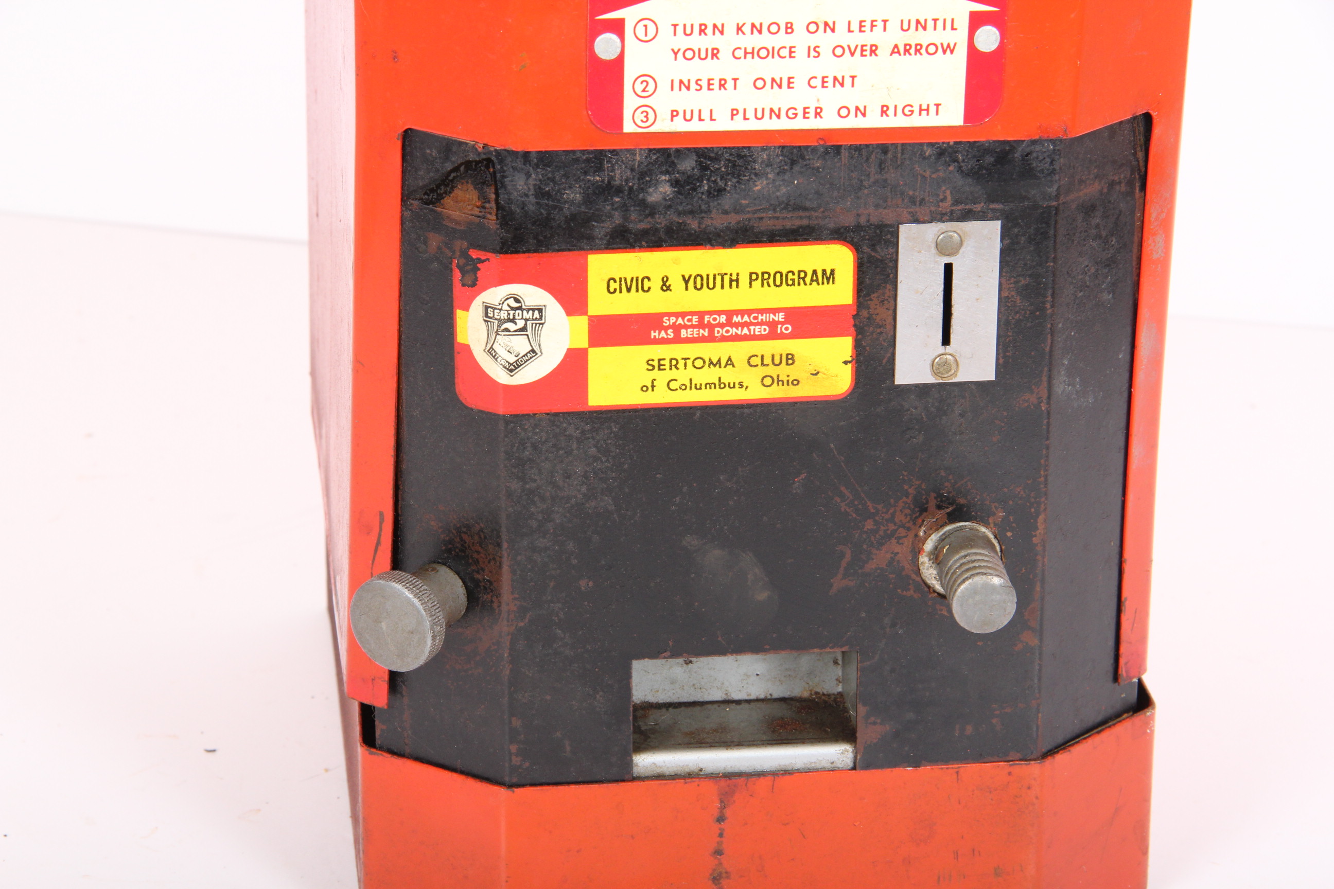 Select-O-Vend Vintage Candy Dispenser