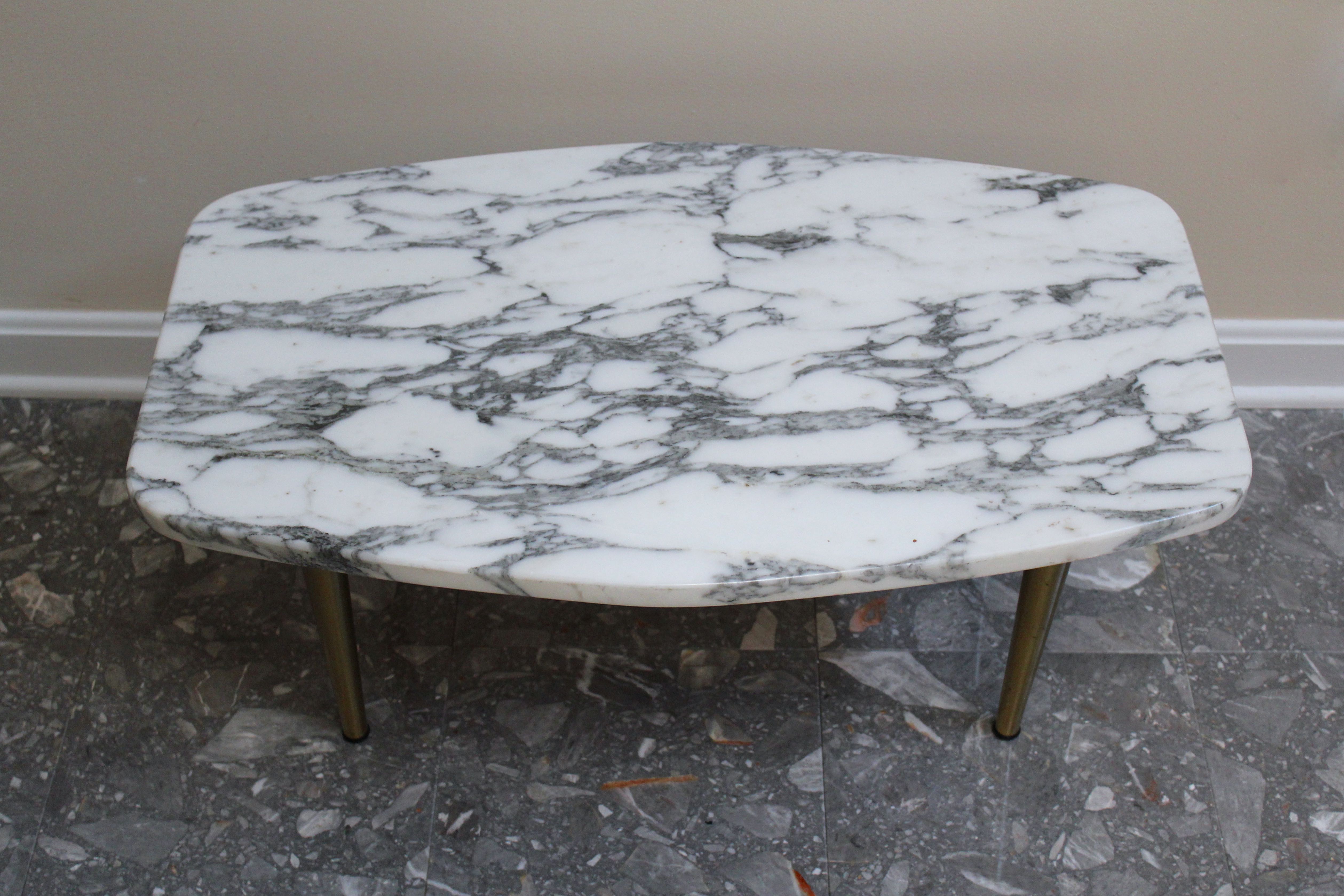 Marble Top Accent Table