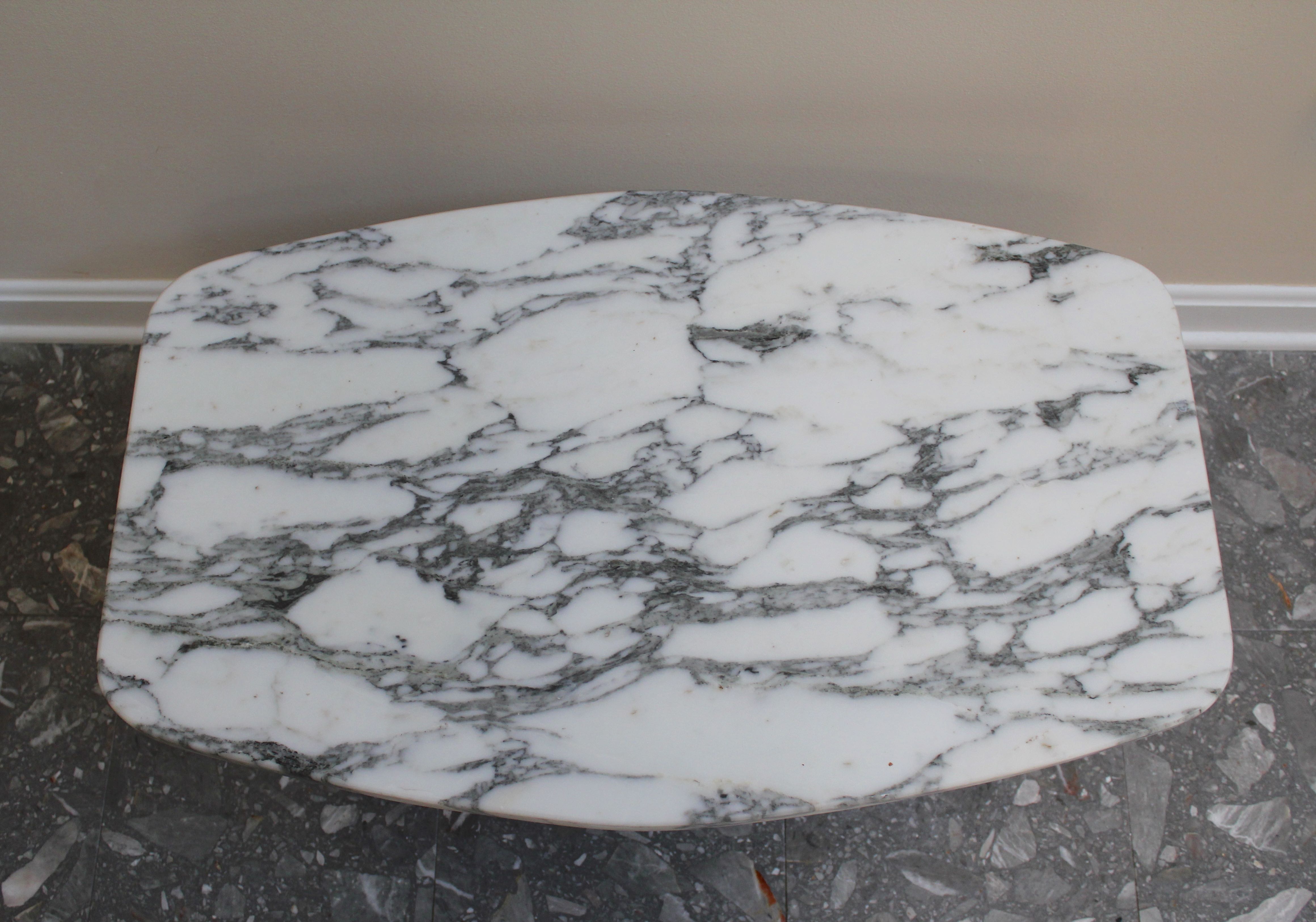 Marble Top Accent Table