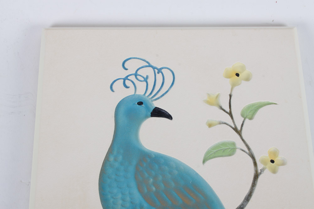 Country Ware Peacock Plaques