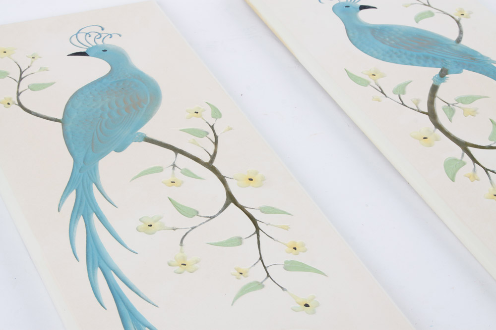 Country Ware Peacock Plaques