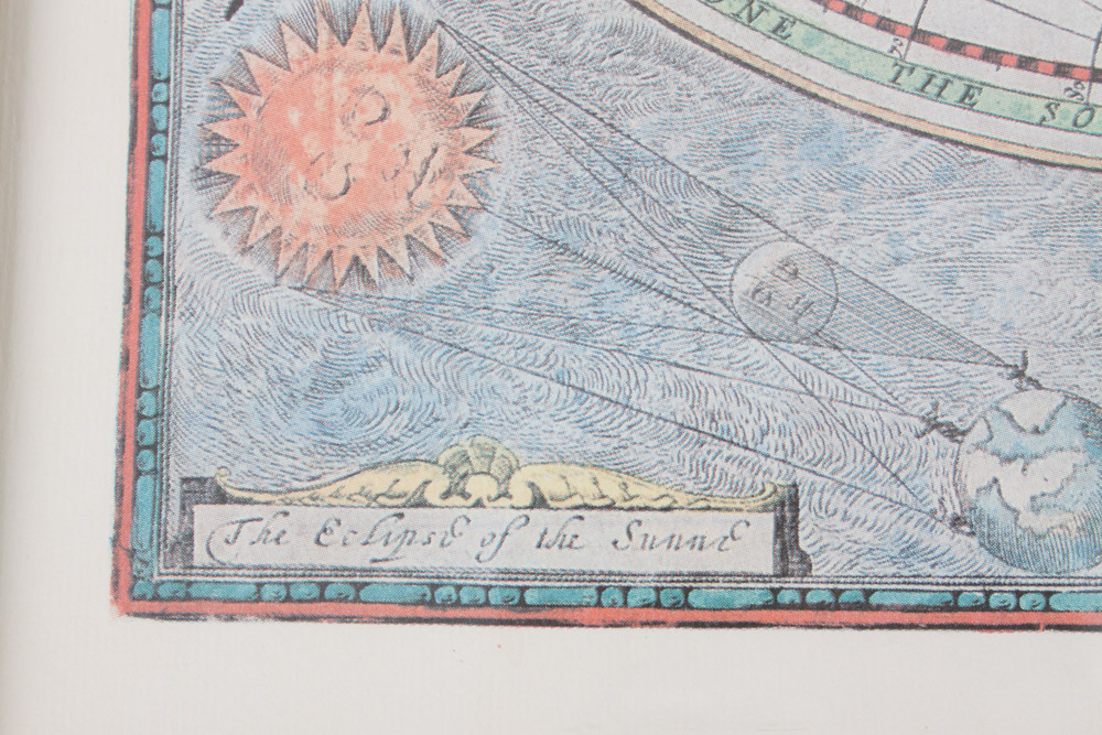 Pair of Framed Map Prints