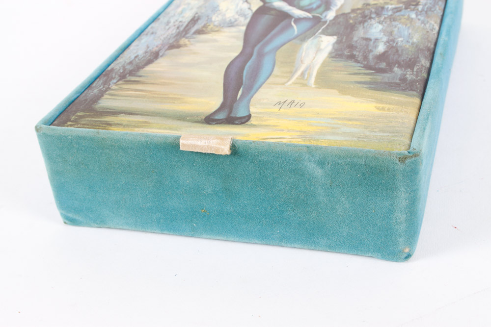 Vintage Costume Jewelry and Box