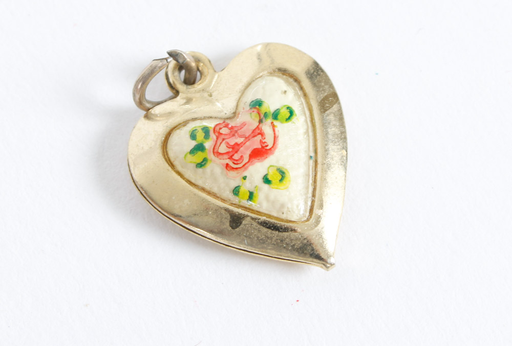 Vintage Costume Jewelry and Box