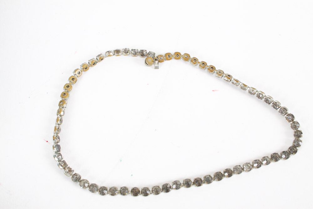 Vintage Costume Jewelry and Box