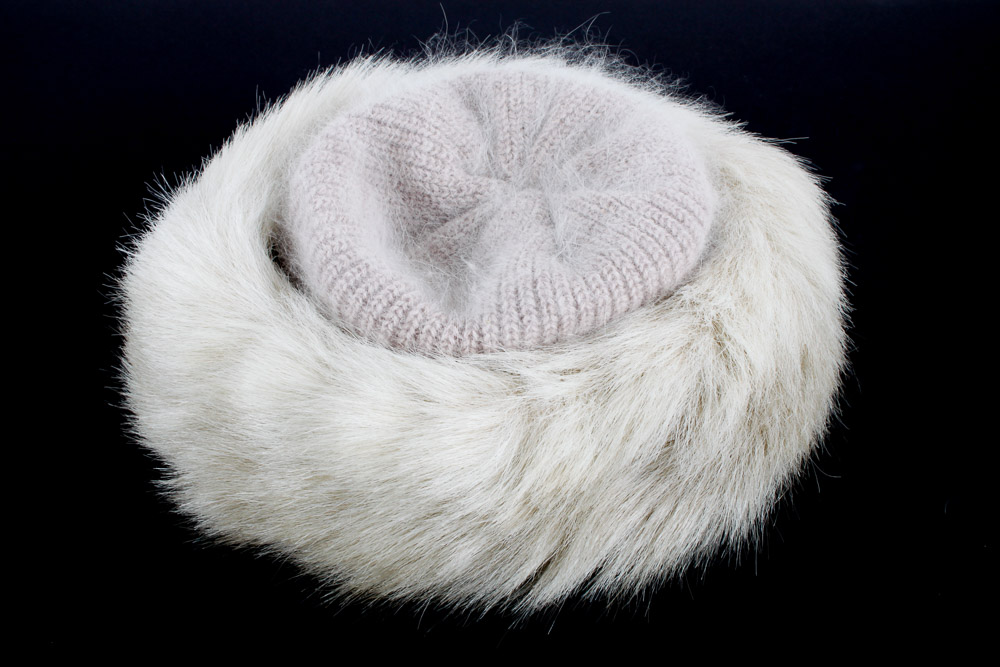 Fur Trimmed Hats and Collar