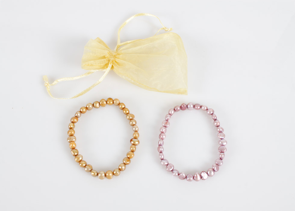 Two Freshwater Pearl Bracelets