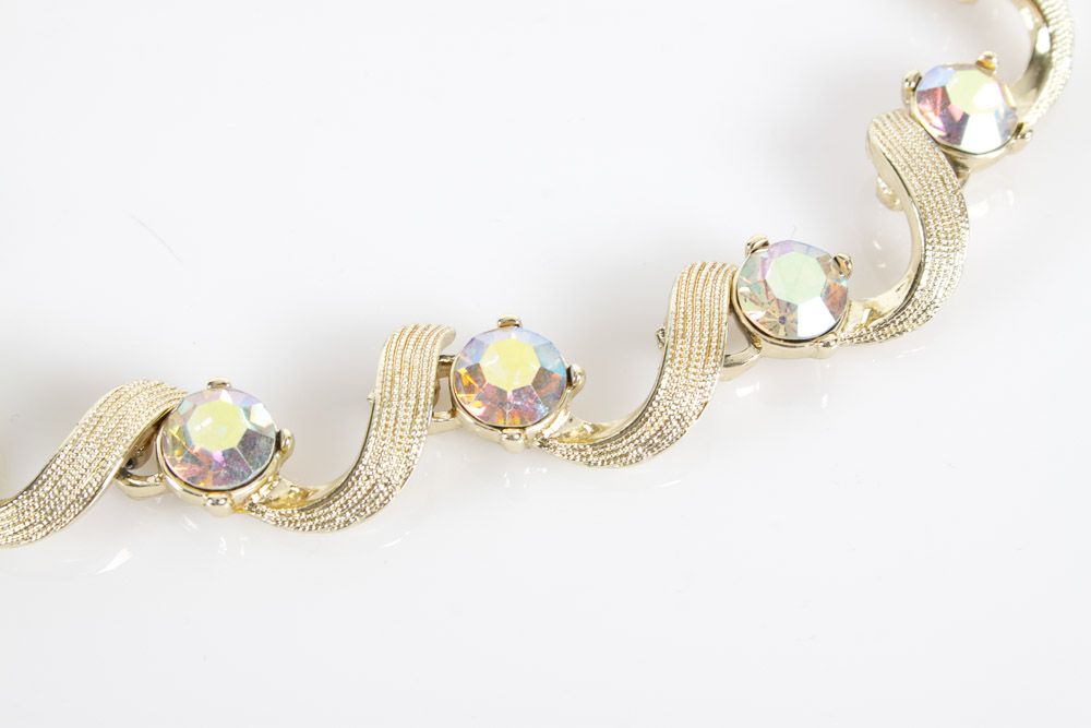 Choker Necklaces and Earrings