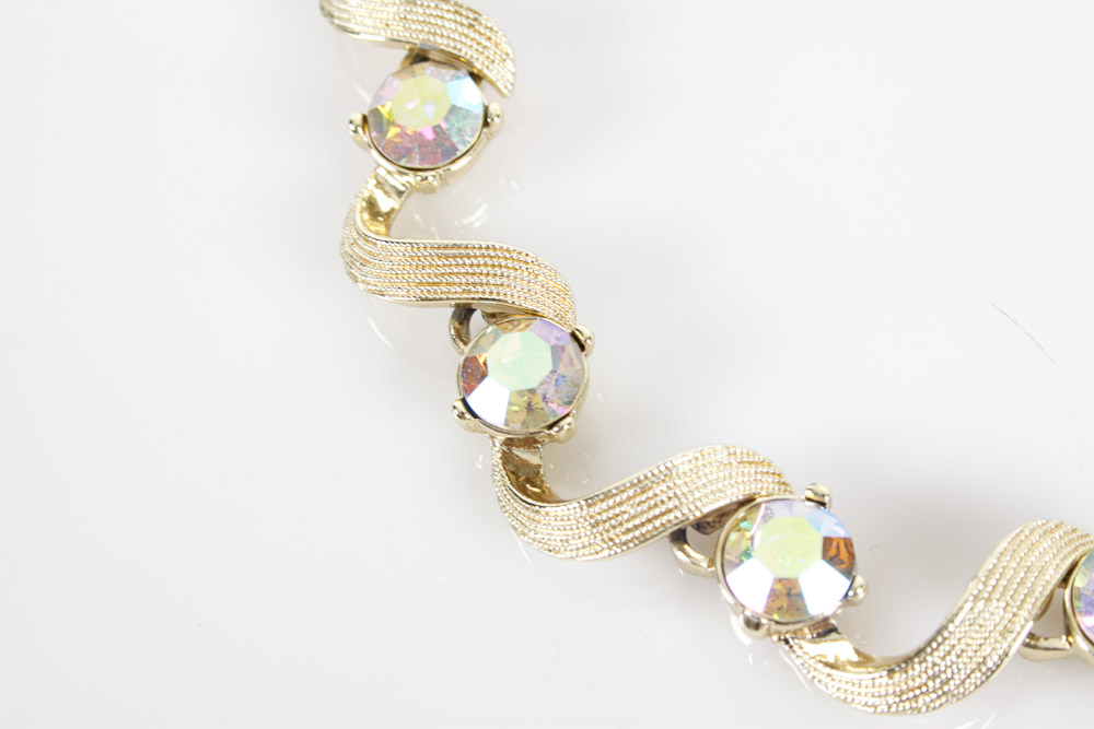 Choker Necklaces and Earrings