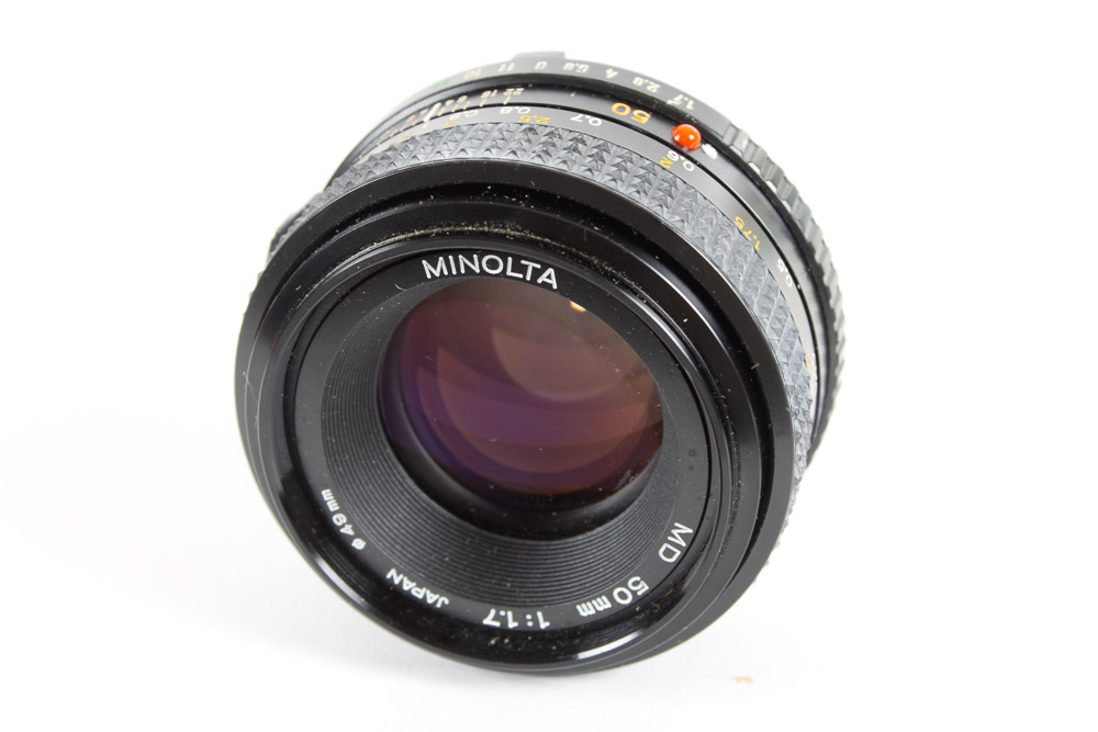 Vintage Minolta Camera and Accessories