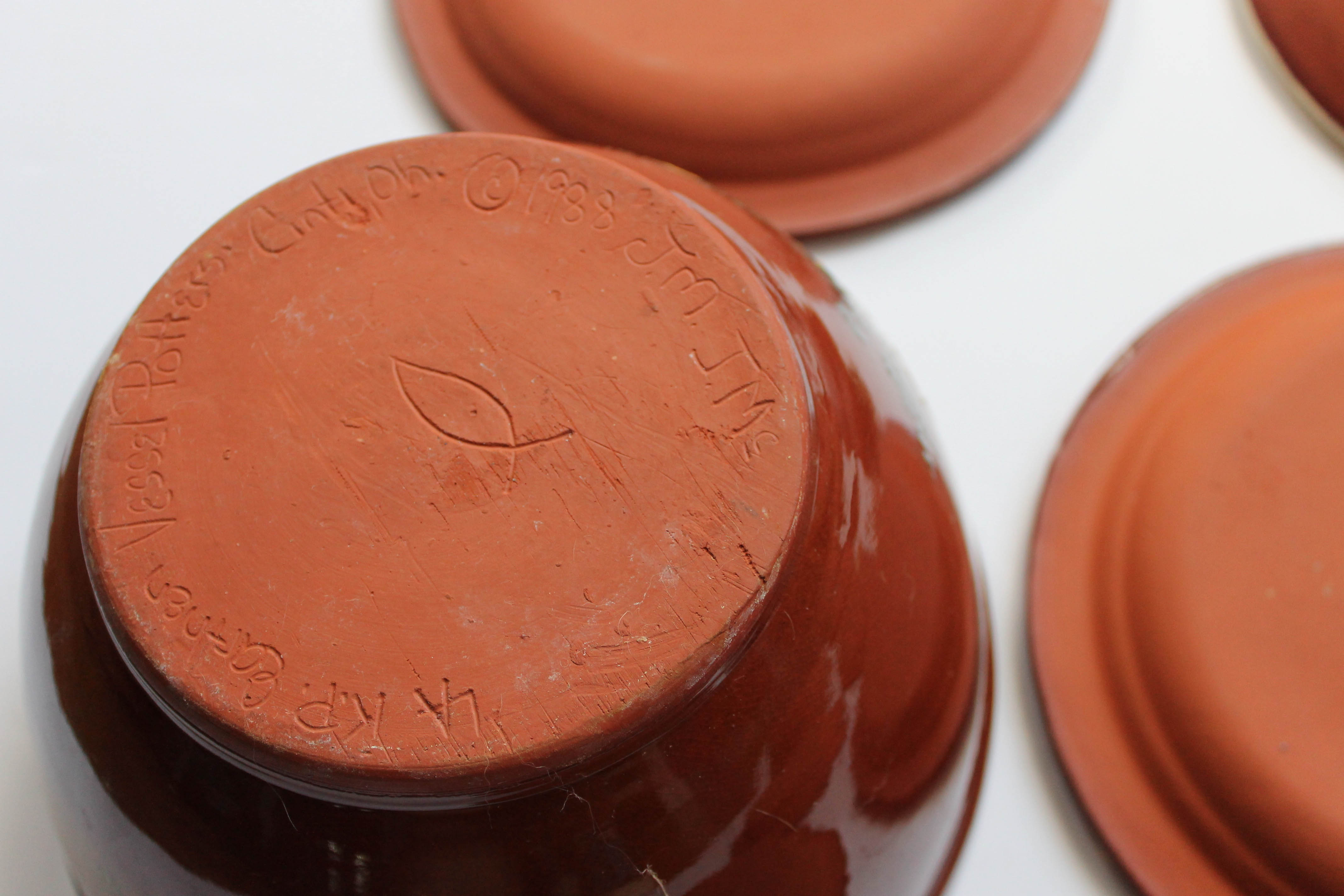 Exemplary Redware Pottery Collection