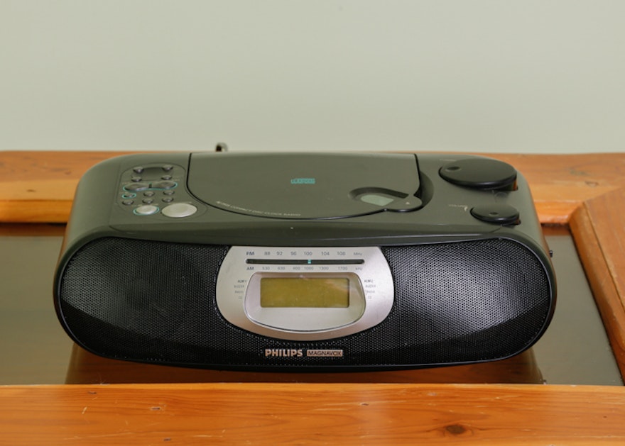 Philips Magnavox CD Radio Clock