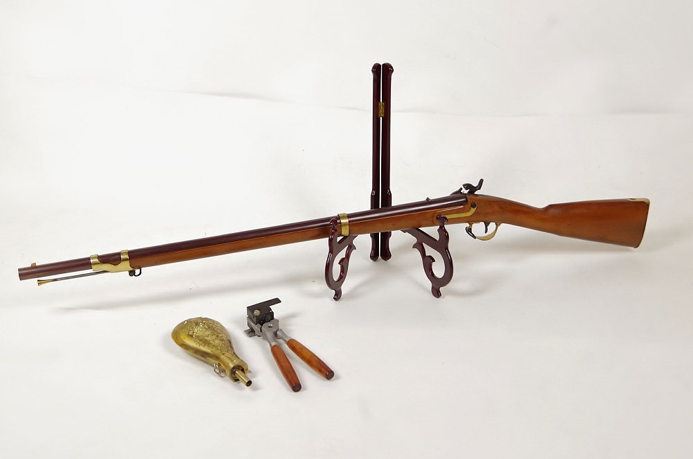 1863 Zouave .58 Caliber Percussion Rifle Zoli Reproduction