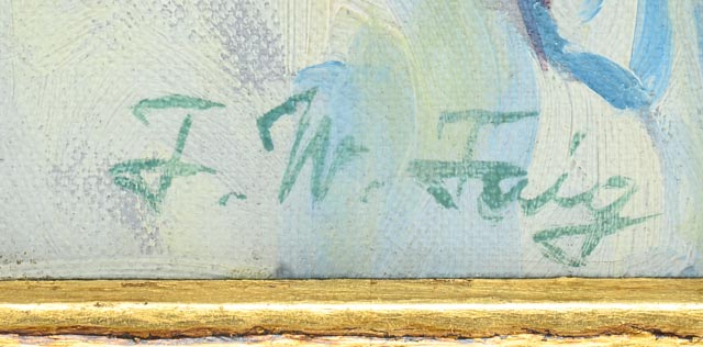 Frances Wiley Faig Original Portrait Painting