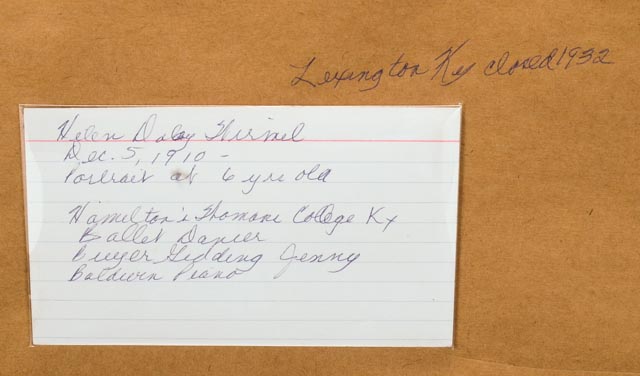 Frances Wiley Faig Original Portrait Painting