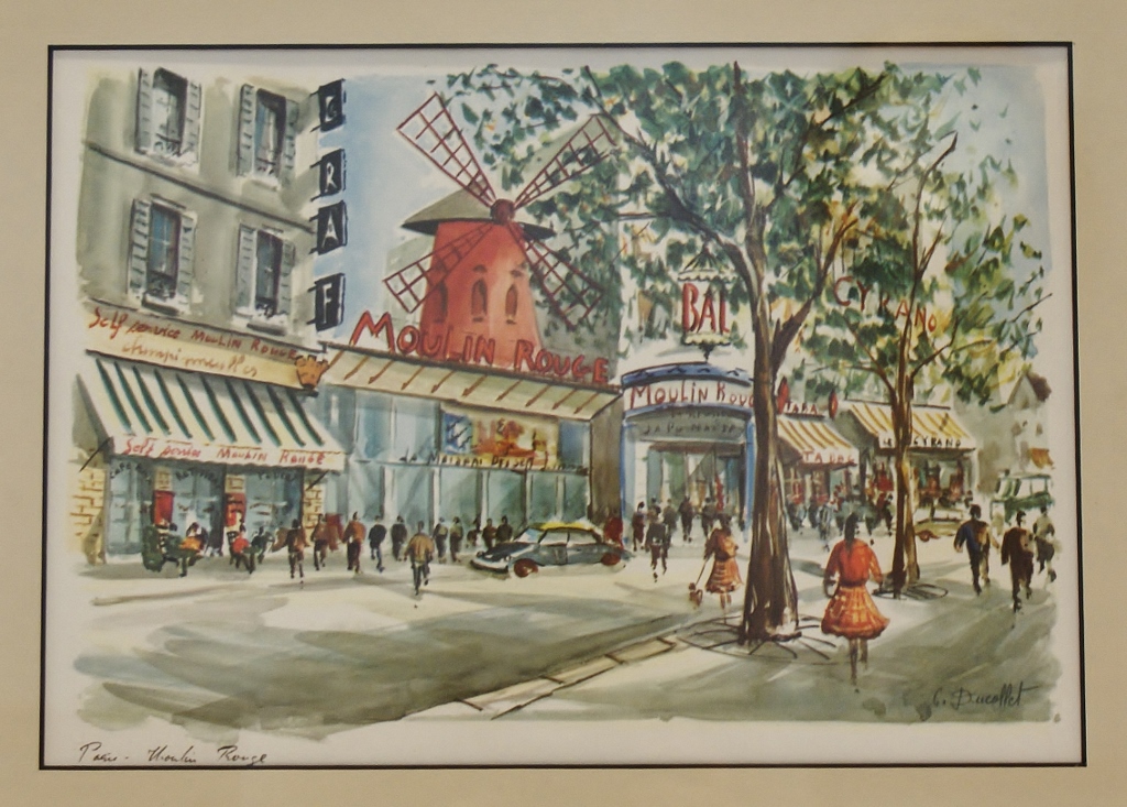 Claude Ducollet Pair of Framed Prints