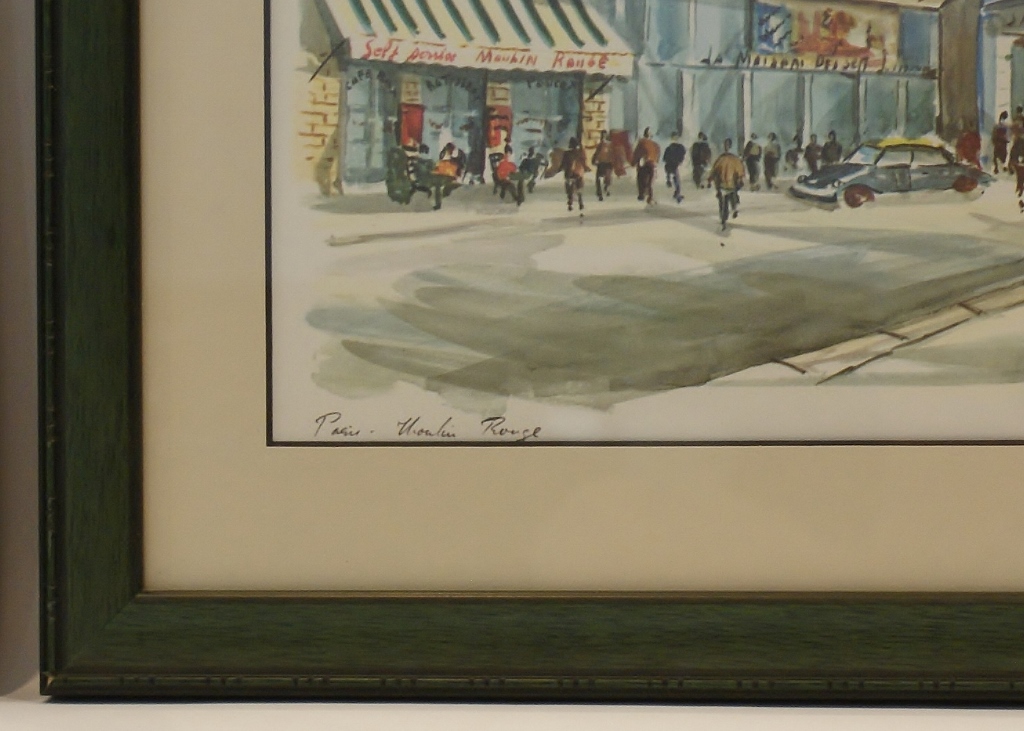 Claude Ducollet Pair of Framed Prints