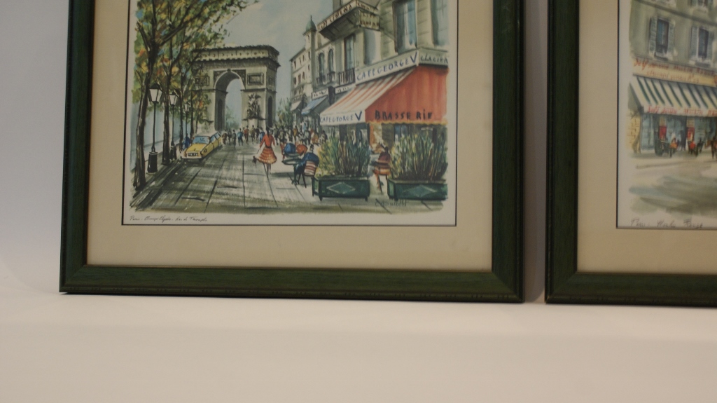 Claude Ducollet Pair of Framed Prints