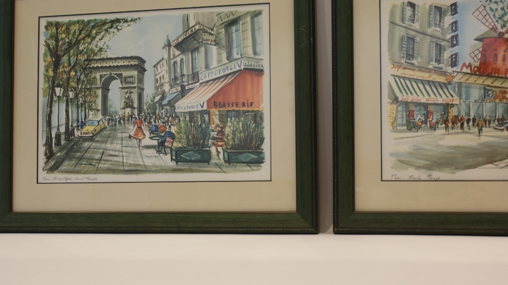 Claude Ducollet Pair of Framed Prints