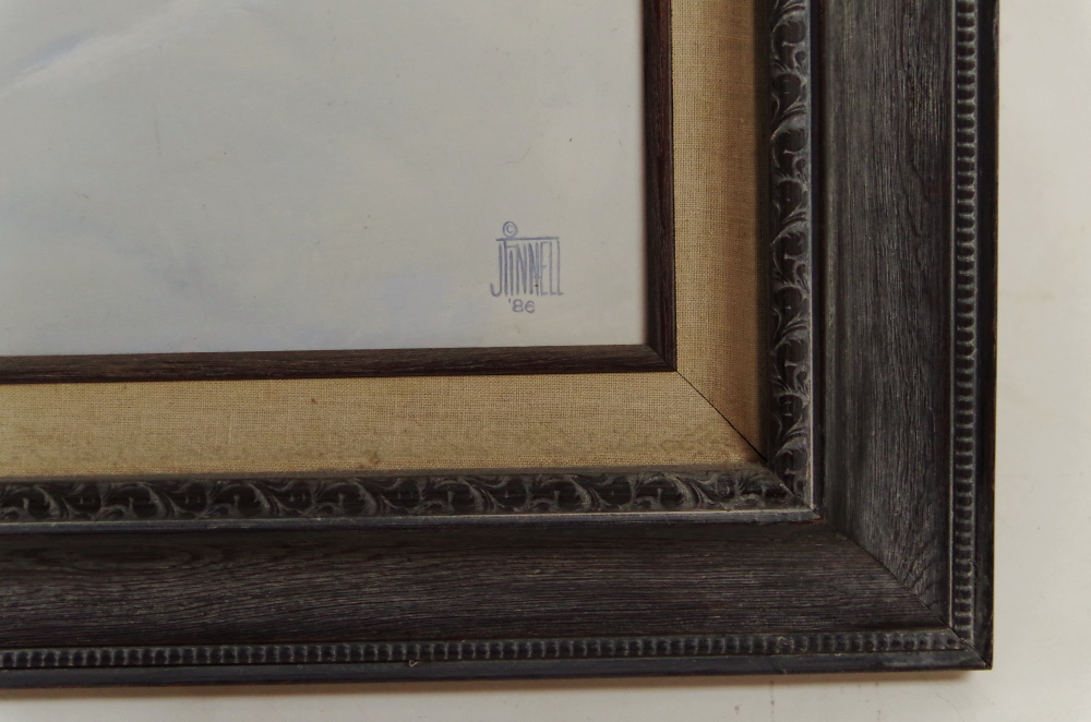 J. Finnell Painting of Engine #40 Rio Grand Southwestern RR