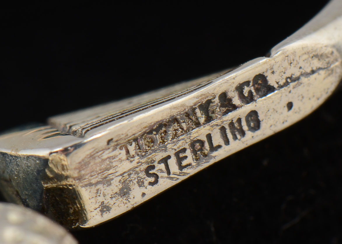 Tiffany & Co. Sterling Silver 'Golf Ball and Club' Key Ring