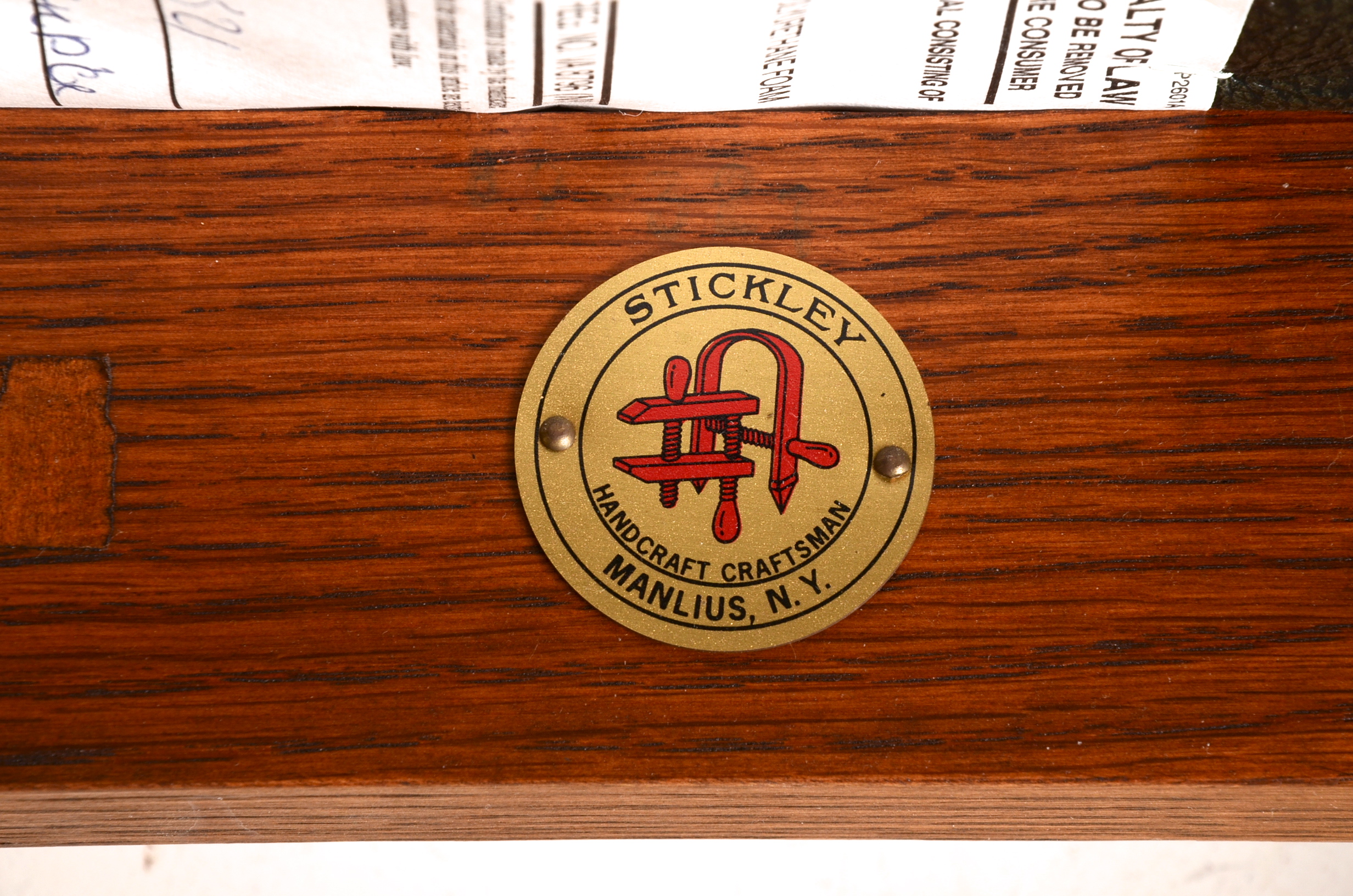 Contemporary Stickley Oak Bar Stools