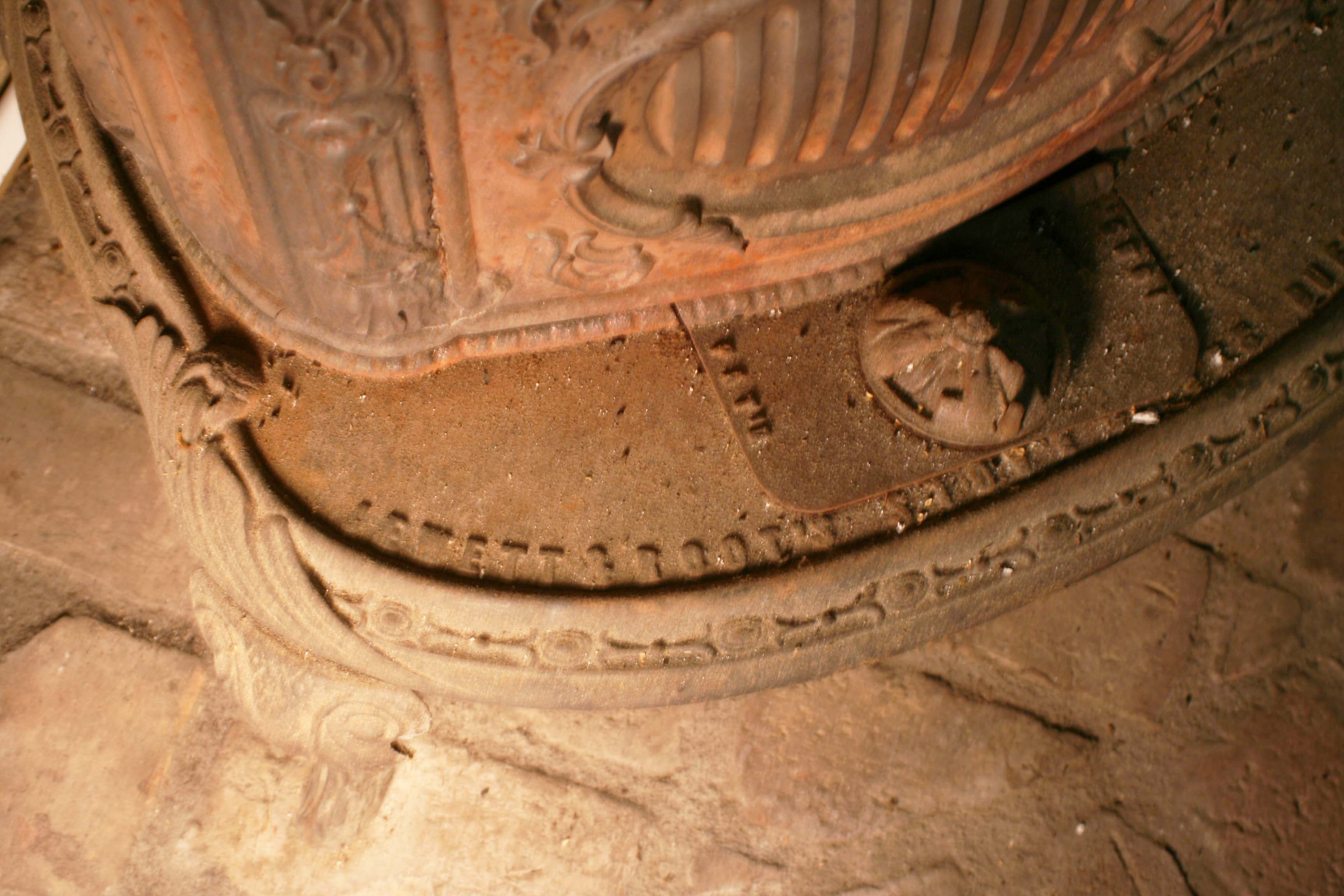 Antique Jewett and Root Cast Iron Wood Burning Stove