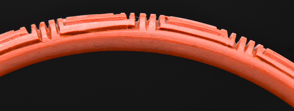 Chinese Hand Carved Cinnabar Bangle Bracelet