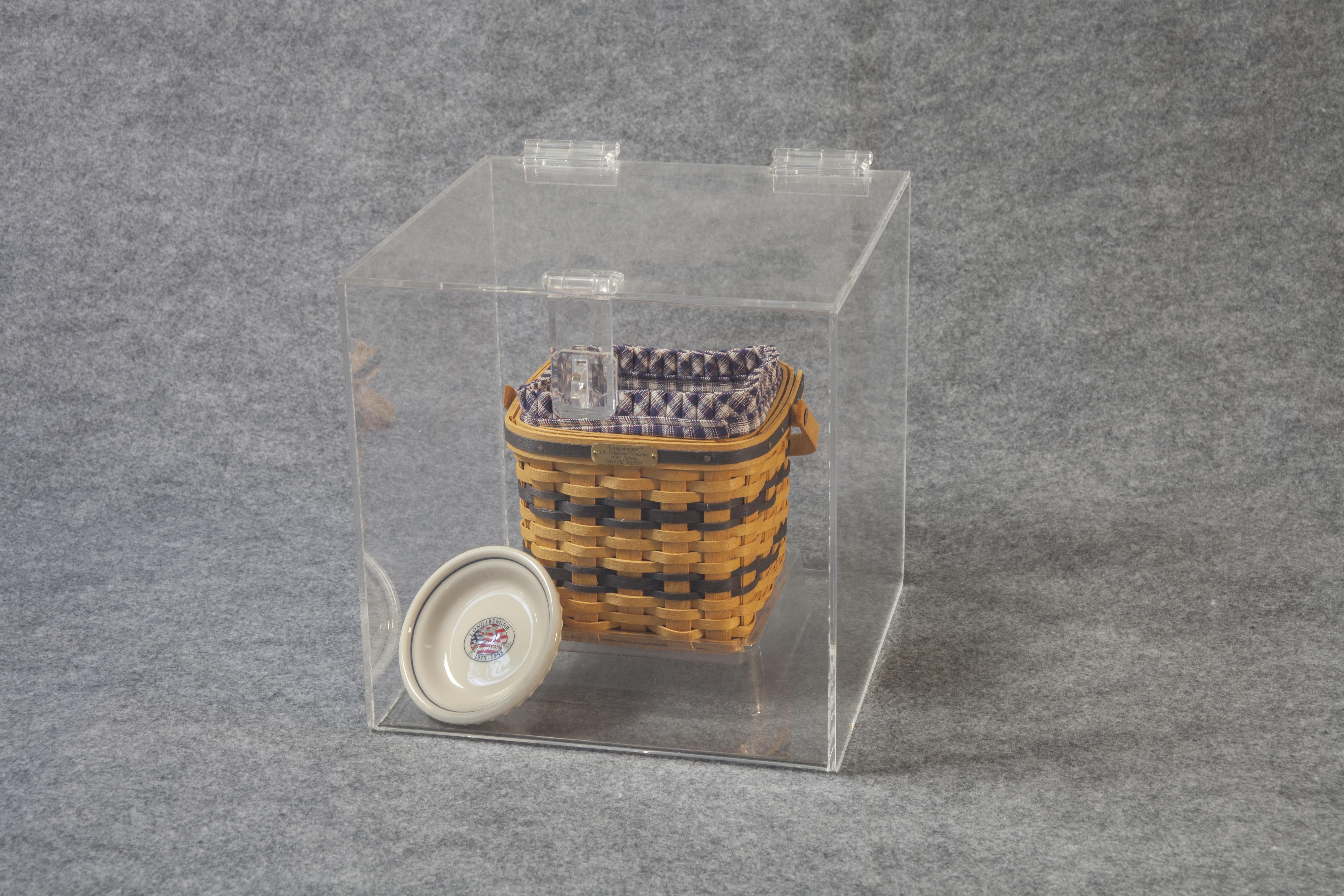 Longaberger Collector's Club and JW Miniature Collection Baskets