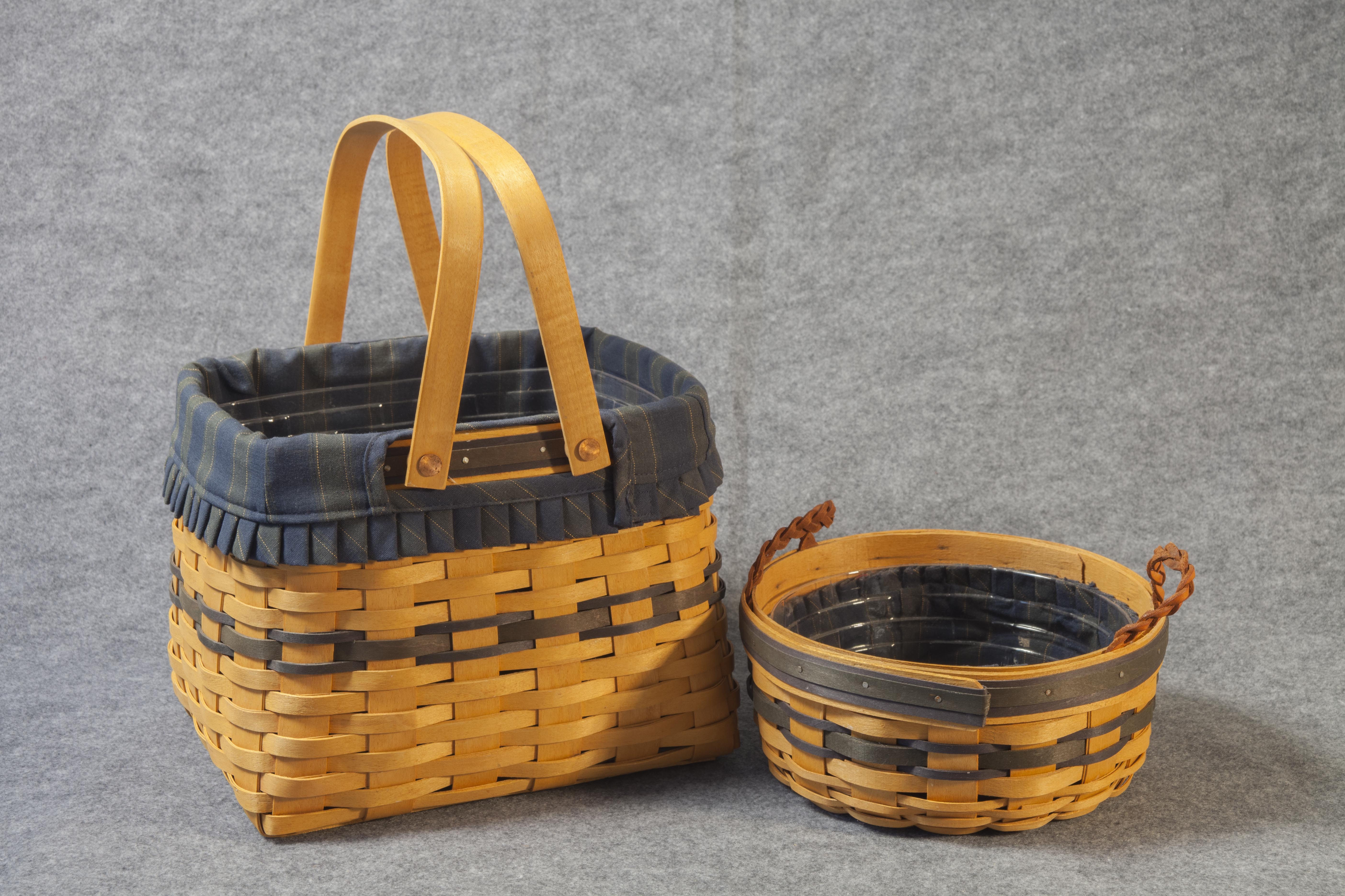 Longaberger Collector's Club and JW Miniature Collection Baskets
