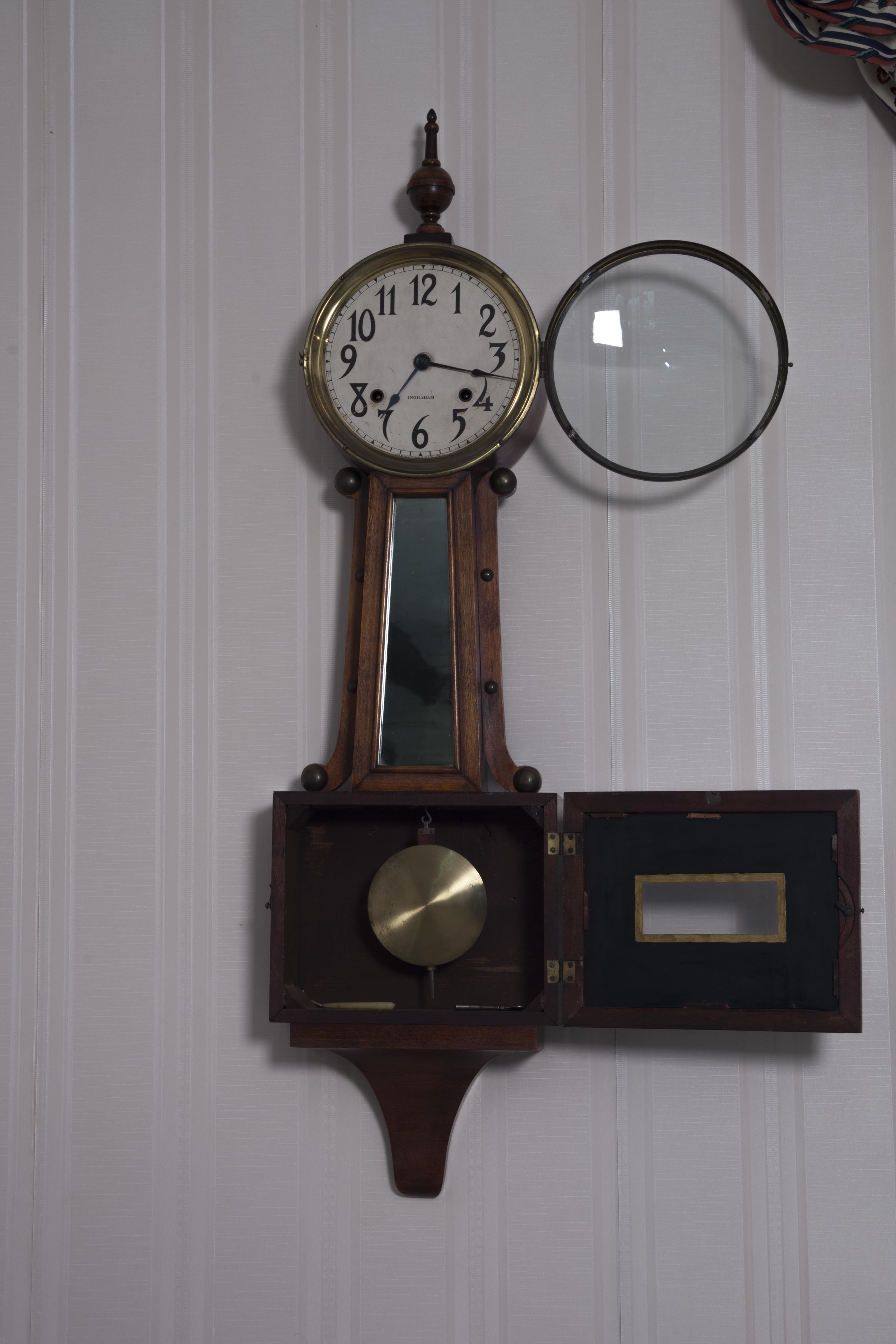 Vintage Ingraham Banjo Wall Clock