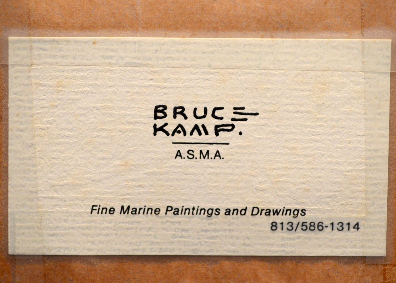 Bruce Kamp Watercolor