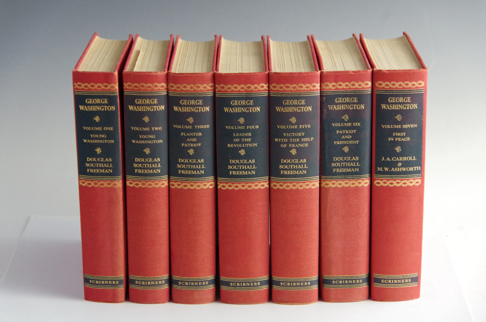 "George Washington: A Biography" in Seven Volumes by Douglas Southall Freeman