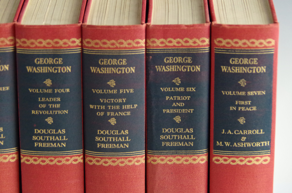 "George Washington: A Biography" in Seven Volumes by Douglas Southall Freeman