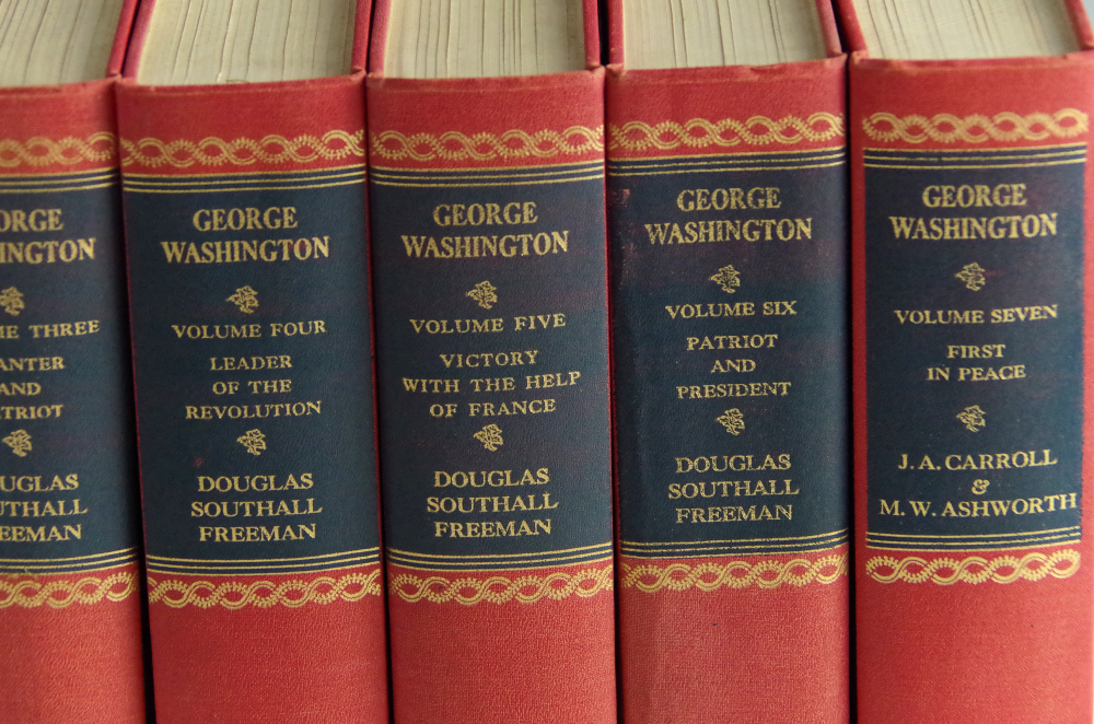 "George Washington: A Biography" in Seven Volumes by Douglas Southall Freeman