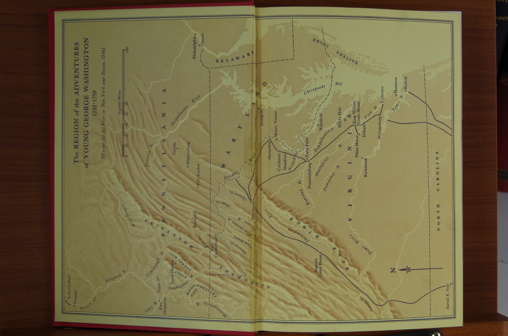 "George Washington: A Biography" in Seven Volumes by Douglas Southall Freeman