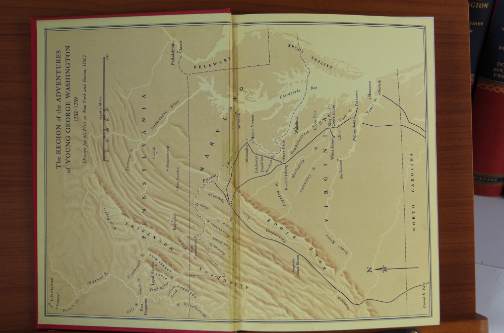 "George Washington: A Biography" in Seven Volumes by Douglas Southall Freeman