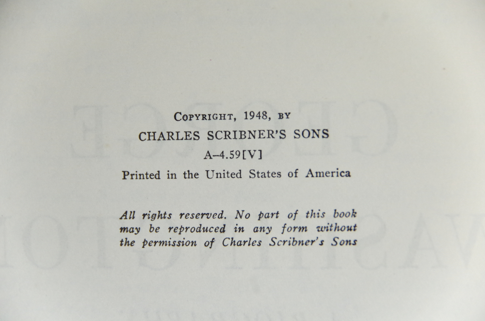 "George Washington: A Biography" in Seven Volumes by Douglas Southall Freeman