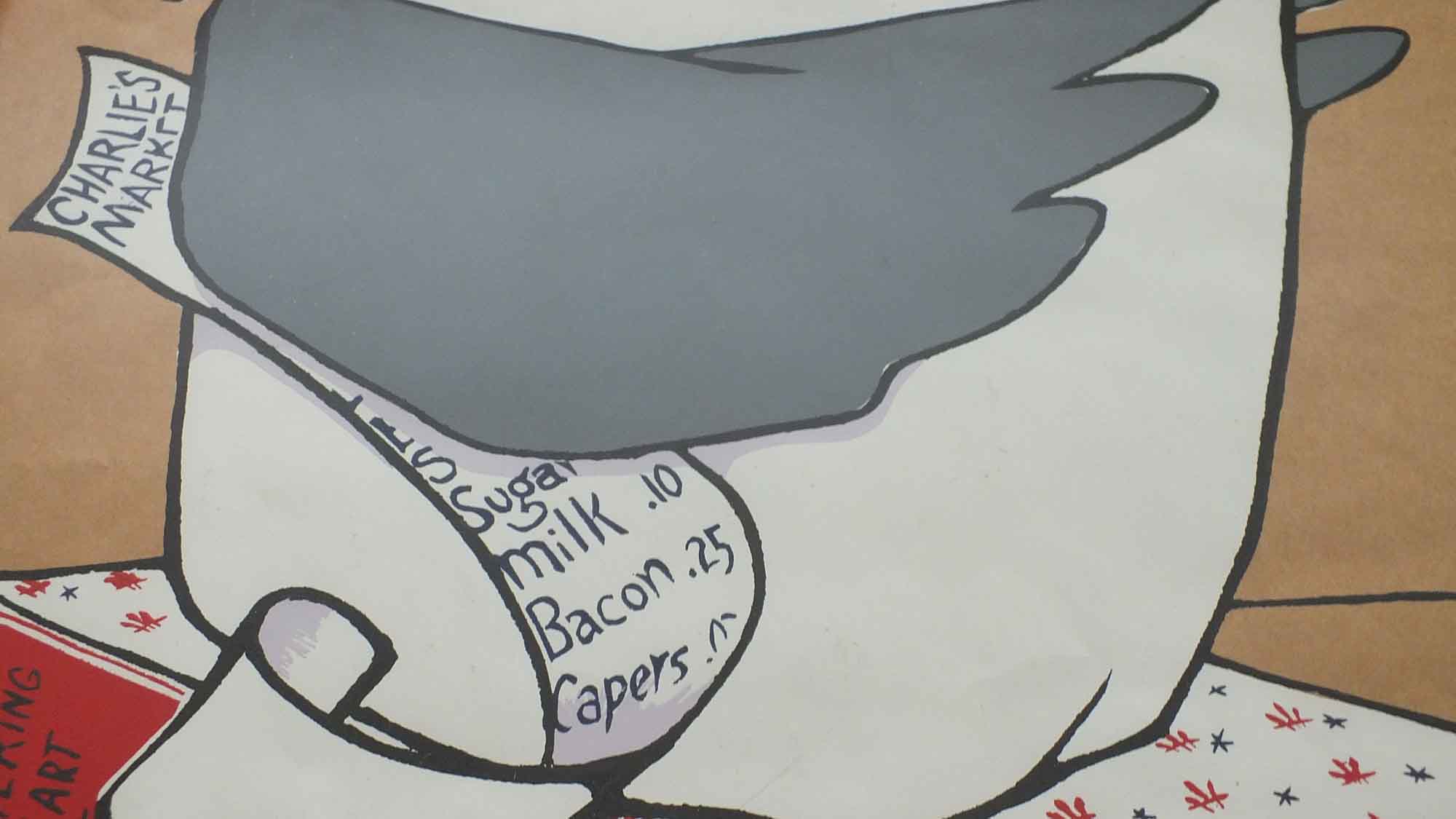 George Davis Artist's Proof, "Charlie's Market"