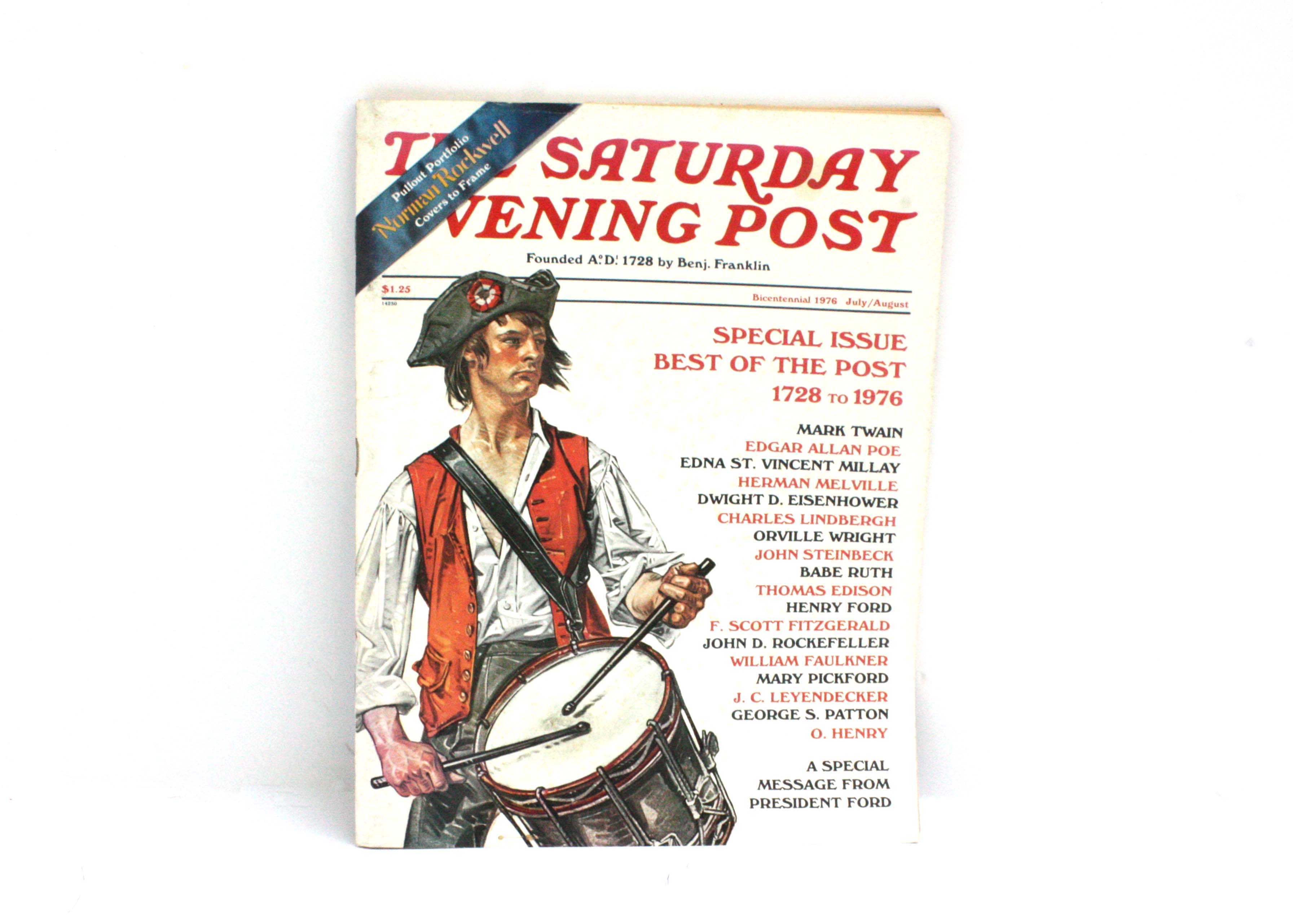 Vintage Bicentennial "Saturday Evening Post" Magazine