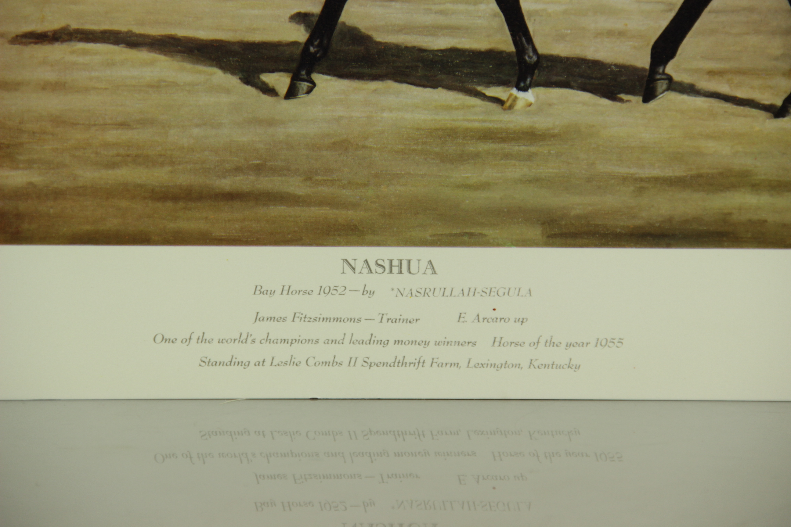 Unframed "Nashua" Print by James N. Slick