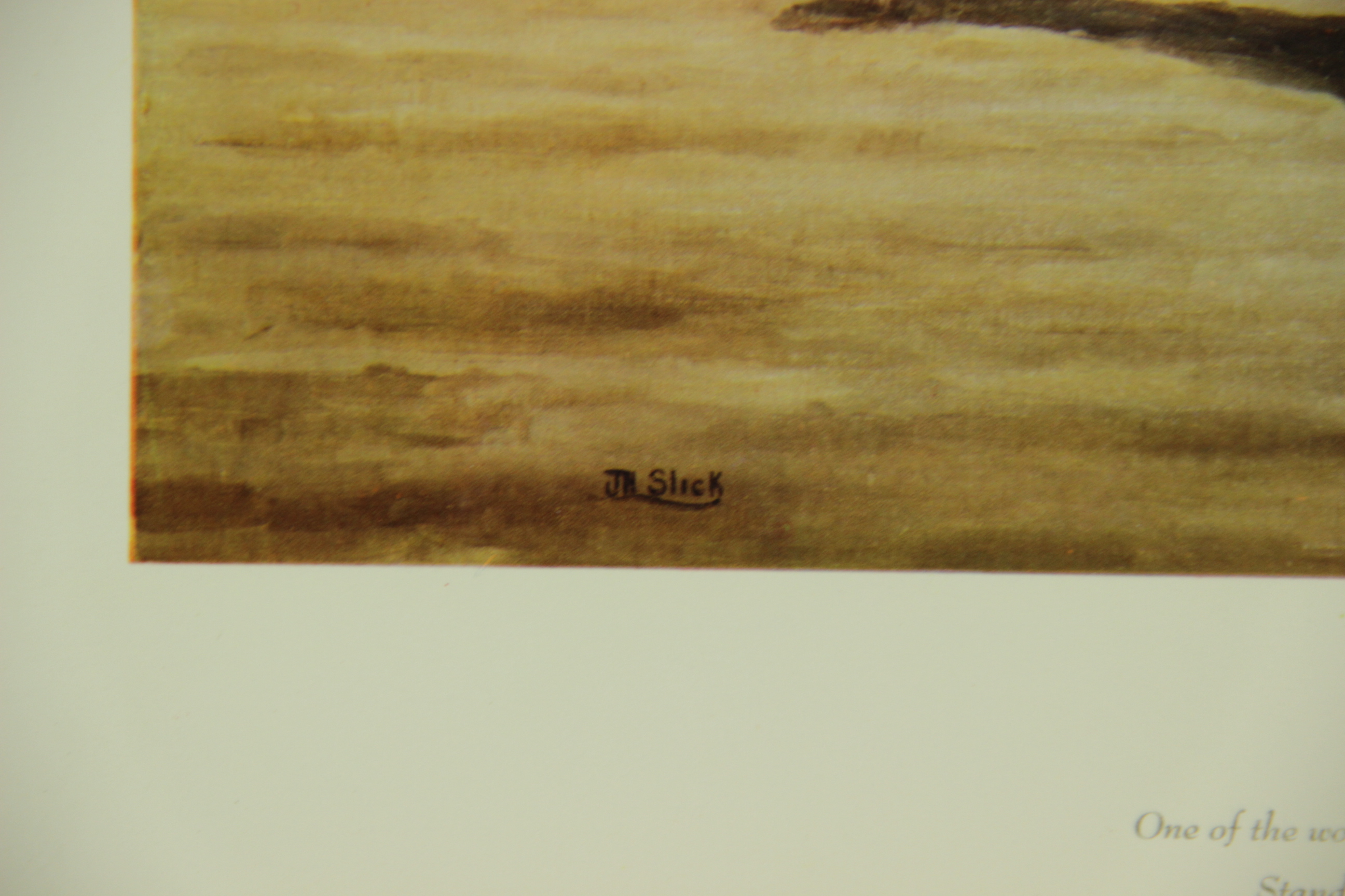 Unframed "Nashua" Print by James N. Slick